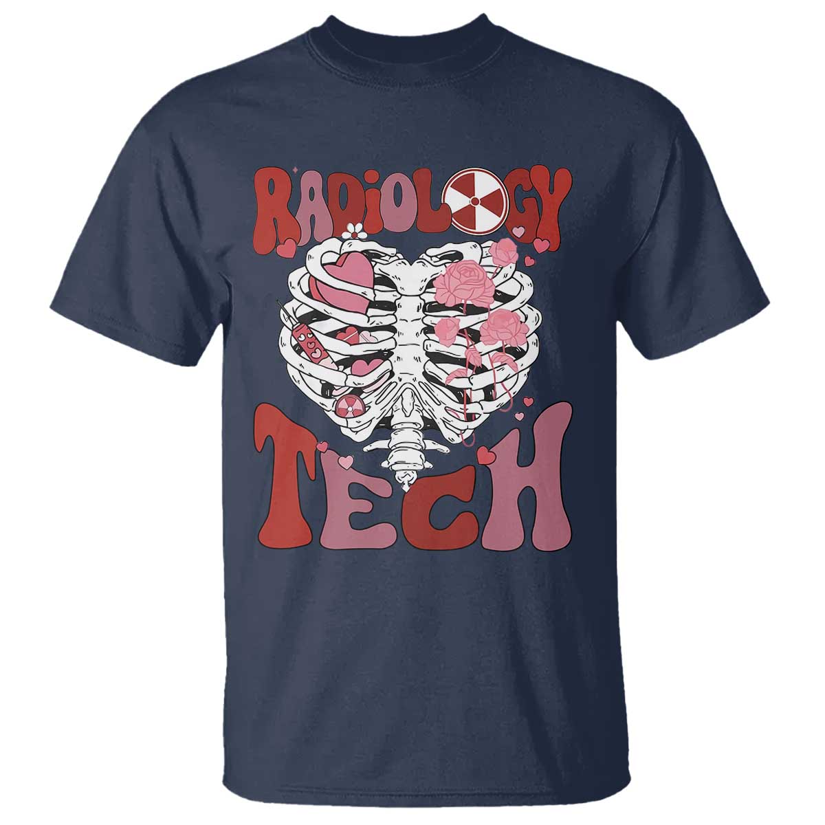 Rad Tech Nurse Valentine's Day T Shirt X-Ray Ultrasound MRI CT Mammography Vday Gift