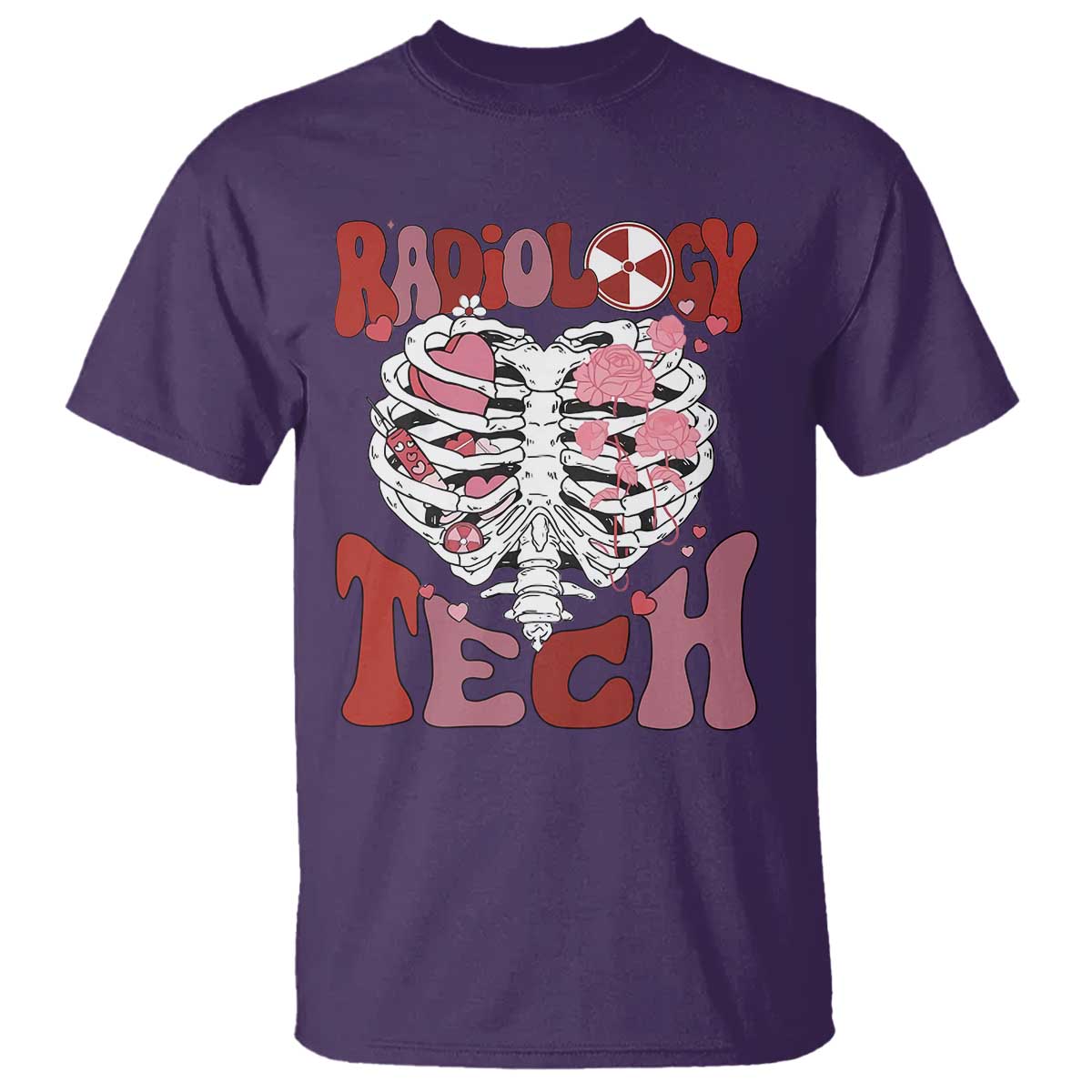 Rad Tech Nurse Valentine's Day T Shirt X-Ray Ultrasound MRI CT Mammography Vday Gift