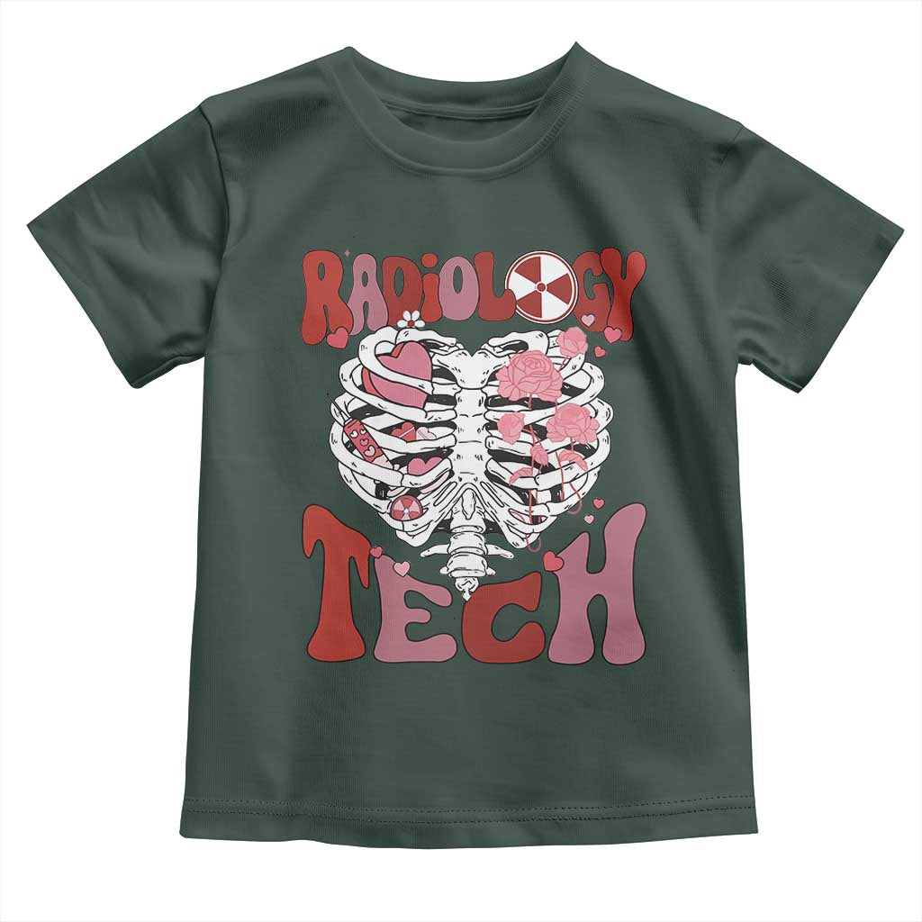 Rad Tech Nurse Valentine's Day Toddler T Shirt X-Ray Ultrasound MRI CT Mammography Vday Gift