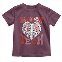 Rad Tech Nurse Valentine's Day Toddler T Shirt X-Ray Ultrasound MRI CT Mammography Vday Gift
