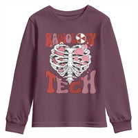 Rad Tech Nurse Valentine's Day Youth Sweatshirt X-Ray Ultrasound MRI CT Mammography Vday Gift