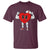 Heart Nurse Valentines Day T Shirt RN CNA ICU Cardiac Heart Anatomy