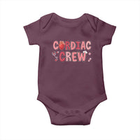 Valentine Cardiac Nurse Baby Onesie Heart Anatomy