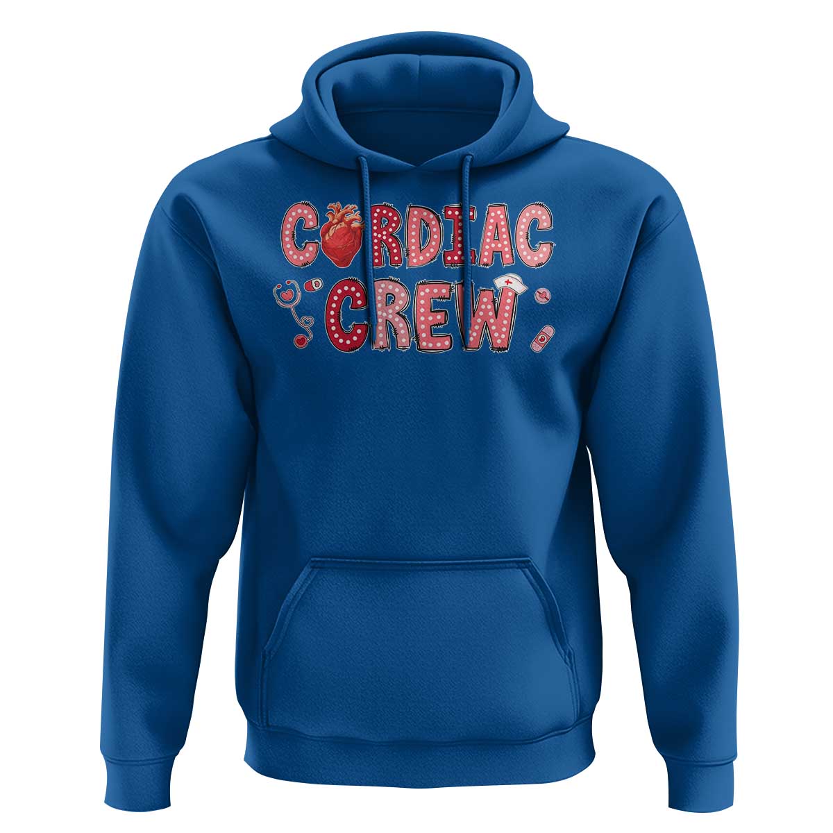 Valentine Cardiac Nurse Hoodie Heart Anatomy