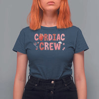 Valentine Cardiac Nurse T Shirt For Women Heart Anatomy