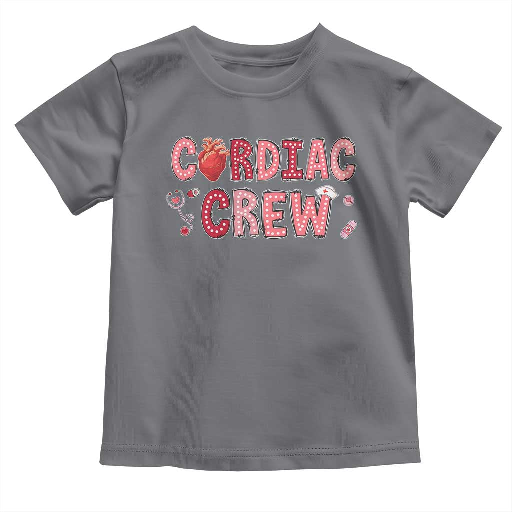 Valentine Cardiac Nurse Toddler T Shirt Heart Anatomy