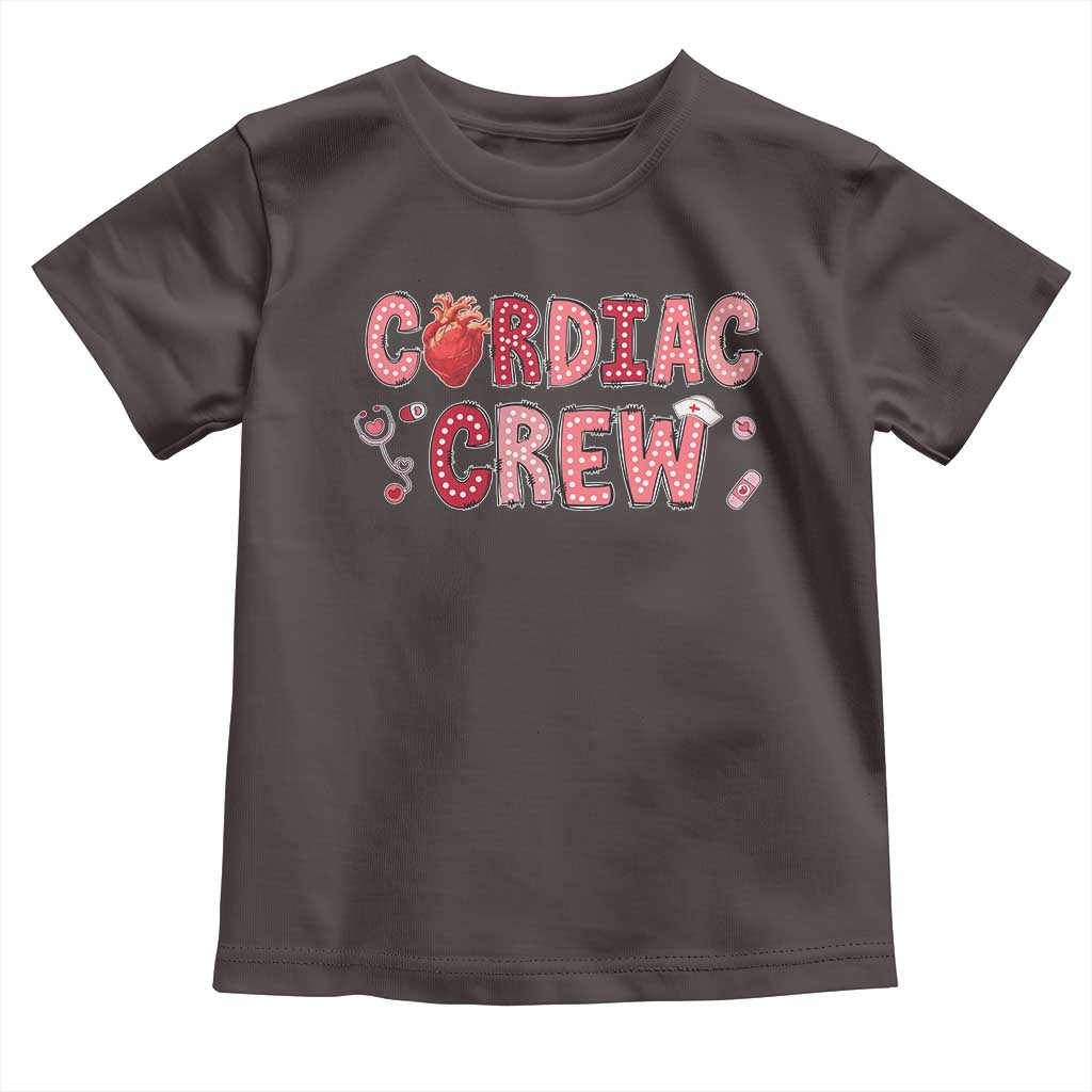Valentine Cardiac Nurse Toddler T Shirt Heart Anatomy