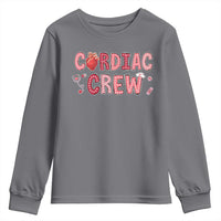 Valentine Cardiac Nurse Youth Sweatshirt Heart Anatomy
