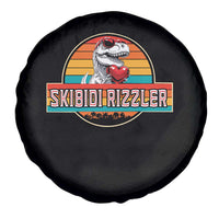 Vintage Valentines Dinosaur Spare Tire Cover Funny Dino Meme Skibidi Rizzler - Wonder Print Shop