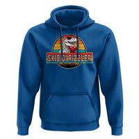 Vintage Valentines Dinosaur Hoodie Funny Dino Meme Skibidi Rizzler - Wonder Print Shop