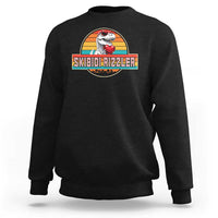 Vintage Valentines Dinosaur Sweatshirt Funny Dino Meme Skibidi Rizzler - Wonder Print Shop
