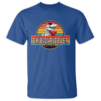 Vintage Valentines Dinosaur T Shirt Funny Dino Meme Skibidi Rizzler - Wonder Print Shop