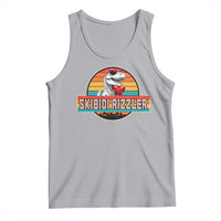 Vintage Valentines Dinosaur Tank Top Funny Dino Meme Skibidi Rizzler - Wonder Print Shop