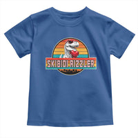 Vintage Valentines Dinosaur Toddler T Shirt Funny Dino Meme Skibidi Rizzler - Wonder Print Shop