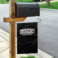 Emergency Department Garden Flag Cute ER Nurse Gift - Wonder Print Shop