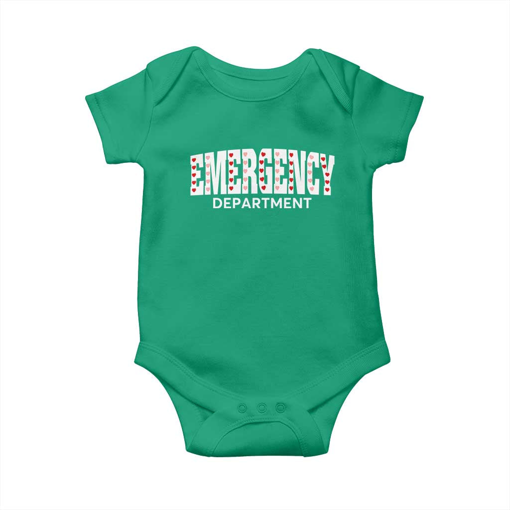 Emergency Department Baby Onesie Cute ER Nurse Gift - Wonder Print Shop