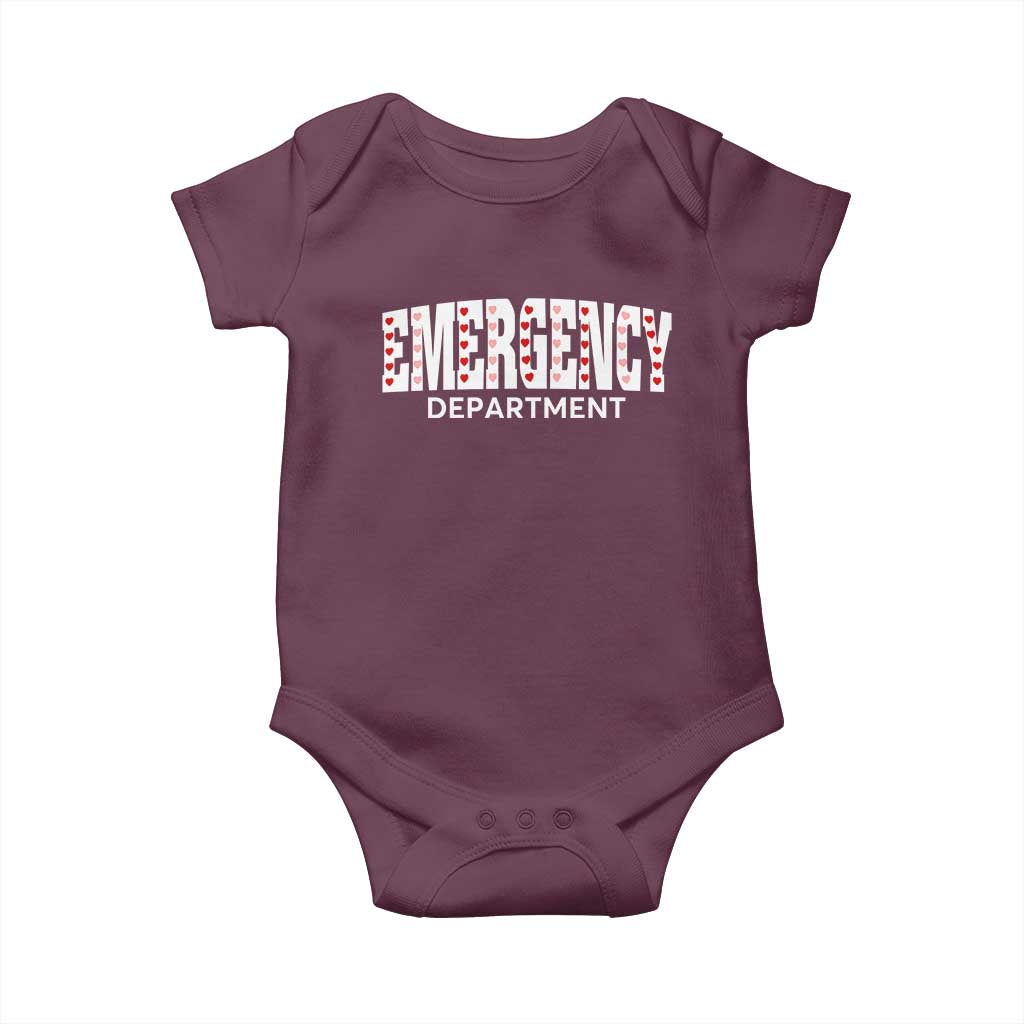 Emergency Department Baby Onesie Cute ER Nurse Gift - Wonder Print Shop