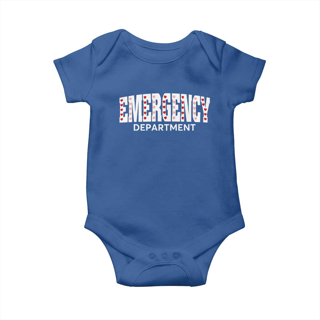 Emergency Department Baby Onesie Cute ER Nurse Gift - Wonder Print Shop