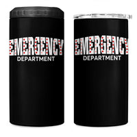 Emergency Department 4 in 1 Can Cooler Tumbler Cute ER Nurse Gift - Wonder Print Shop