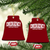Emergency Department Ceramic Ornament Cute ER Nurse Gift - Wonder Print Shop