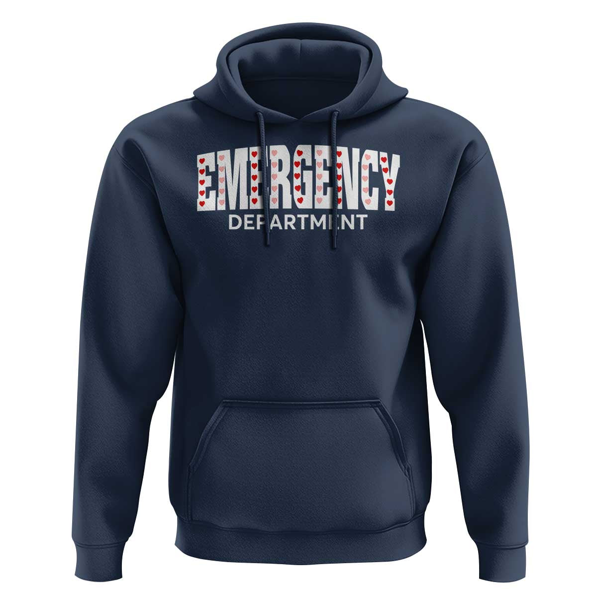 Emergency Department Hoodie Cute ER Nurse Gift - Wonder Print Shop