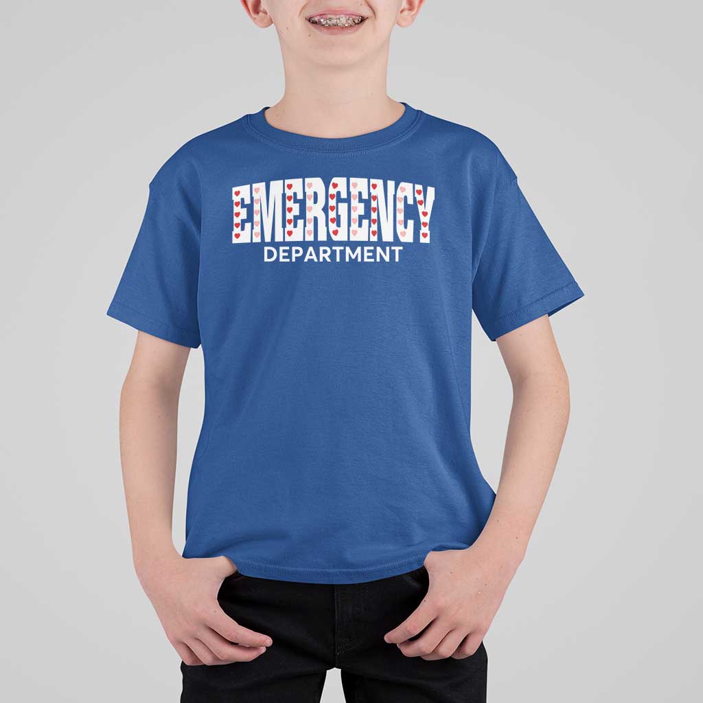 Emergency Department T Shirt For Kid Cute ER Nurse Gift - Wonder Print Shop