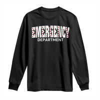 Emergency Department Long Sleeve Shirt Cute ER Nurse Gift - Wonder Print Shop