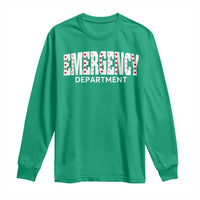 Emergency Department Long Sleeve Shirt Cute ER Nurse Gift - Wonder Print Shop
