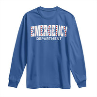 Emergency Department Long Sleeve Shirt Cute ER Nurse Gift - Wonder Print Shop