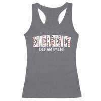 Emergency Department Racerback Tank Top Cute ER Nurse Gift - Wonder Print Shop
