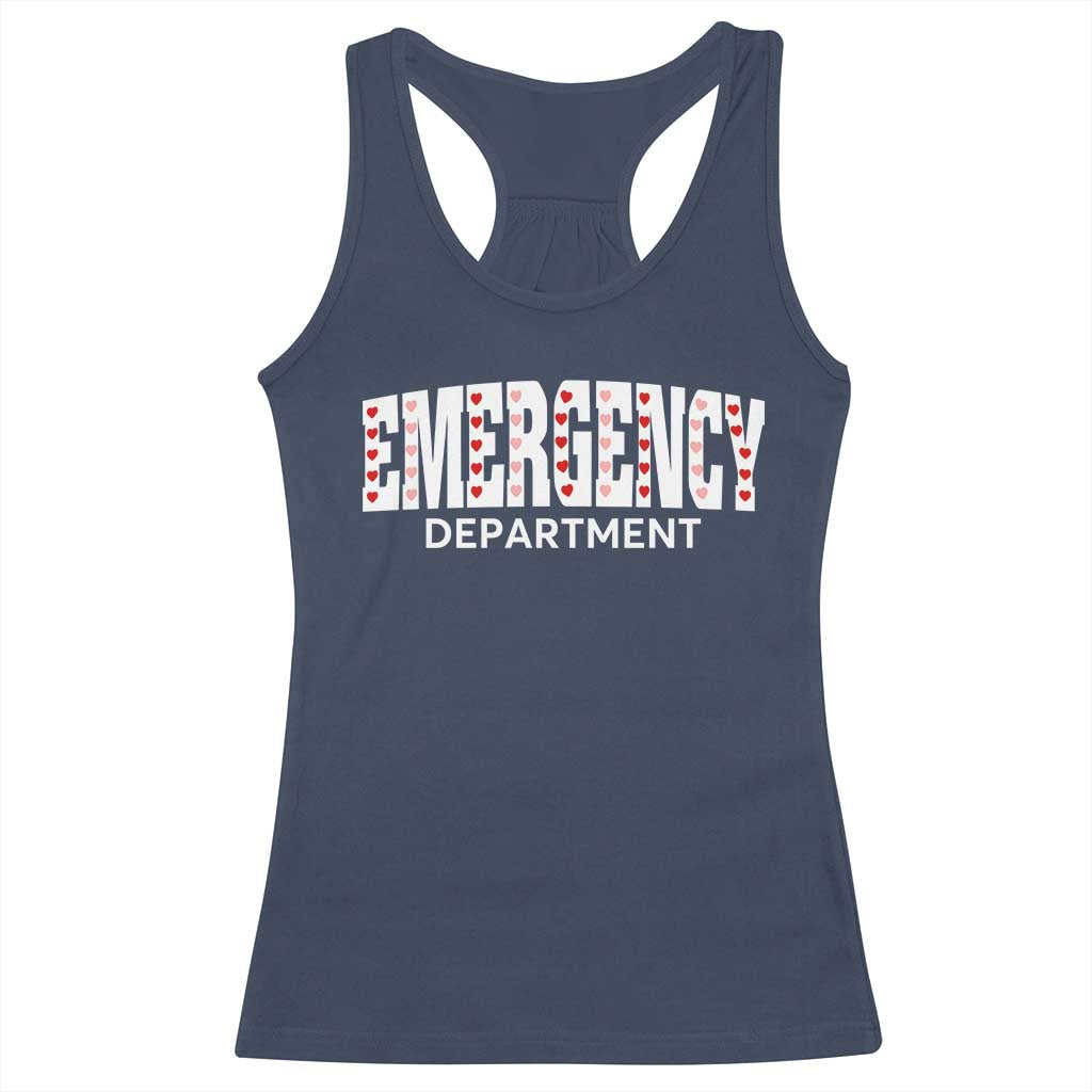 Emergency Department Racerback Tank Top Cute ER Nurse Gift - Wonder Print Shop