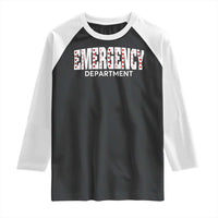 Emergency Department Raglan Shirt Cute ER Nurse Gift - Wonder Print Shop