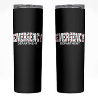 Emergency Department Skinny Tumbler Cute ER Nurse Gift - Wonder Print Shop