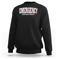 Emergency Department Sweatshirt Cute ER Nurse Gift - Wonder Print Shop