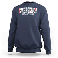 Emergency Department Sweatshirt Cute ER Nurse Gift - Wonder Print Shop