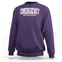 Emergency Department Sweatshirt Cute ER Nurse Gift - Wonder Print Shop