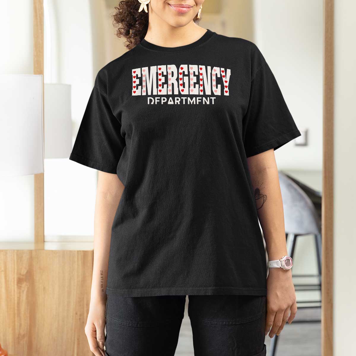 Emergency Department T Shirt For Women Cute ER Nurse Gift - Wonder Print Shop