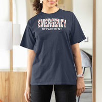 Emergency Department T Shirt For Women Cute ER Nurse Gift - Wonder Print Shop