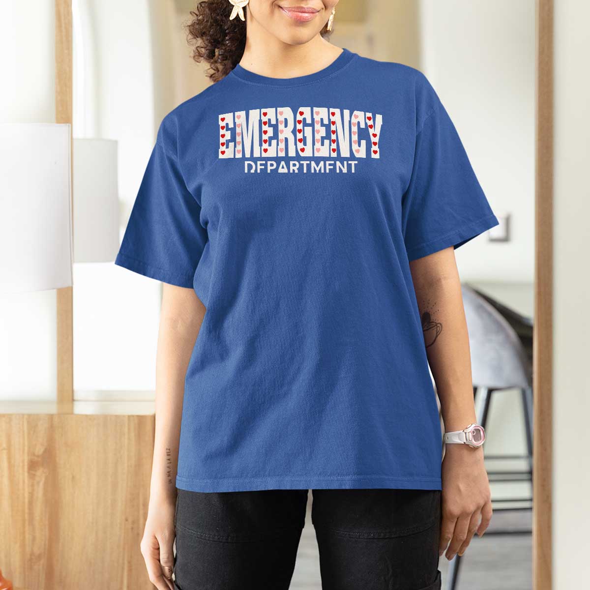 Emergency Department T Shirt For Women Cute ER Nurse Gift - Wonder Print Shop