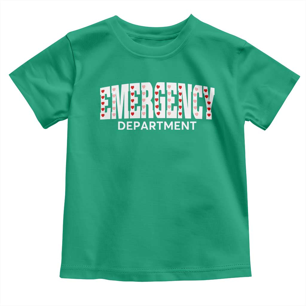 Emergency Department Toddler T Shirt Cute ER Nurse Gift - Wonder Print Shop