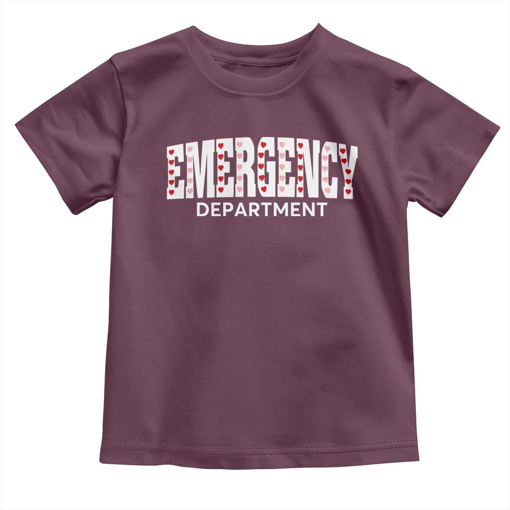 Emergency Department Toddler T Shirt Cute ER Nurse Gift - Wonder Print Shop