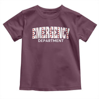 Emergency Department Toddler T Shirt Cute ER Nurse Gift - Wonder Print Shop