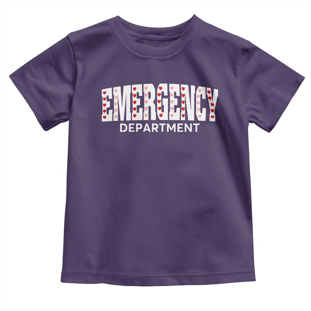 Emergency Department Toddler T Shirt Cute ER Nurse Gift - Wonder Print Shop
