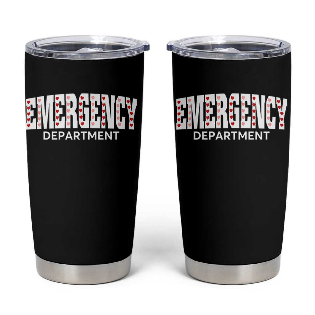Emergency Department Tumbler Cup Cute ER Nurse Gift - Wonder Print Shop