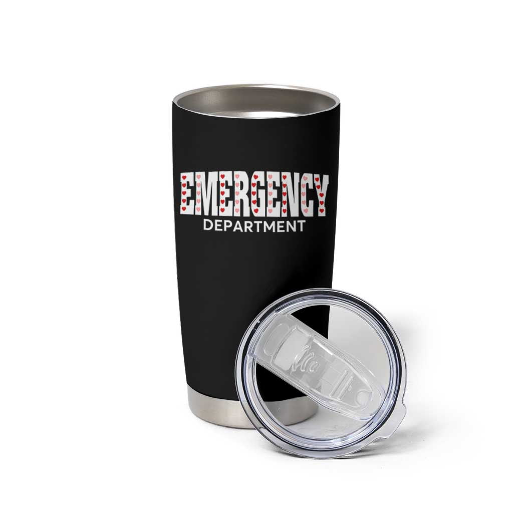 Emergency Department Tumbler Cup Cute ER Nurse Gift - Wonder Print Shop