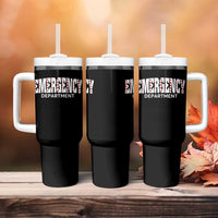 Emergency Department Tumbler With Handle Cute ER Nurse Gift - Wonder Print Shop