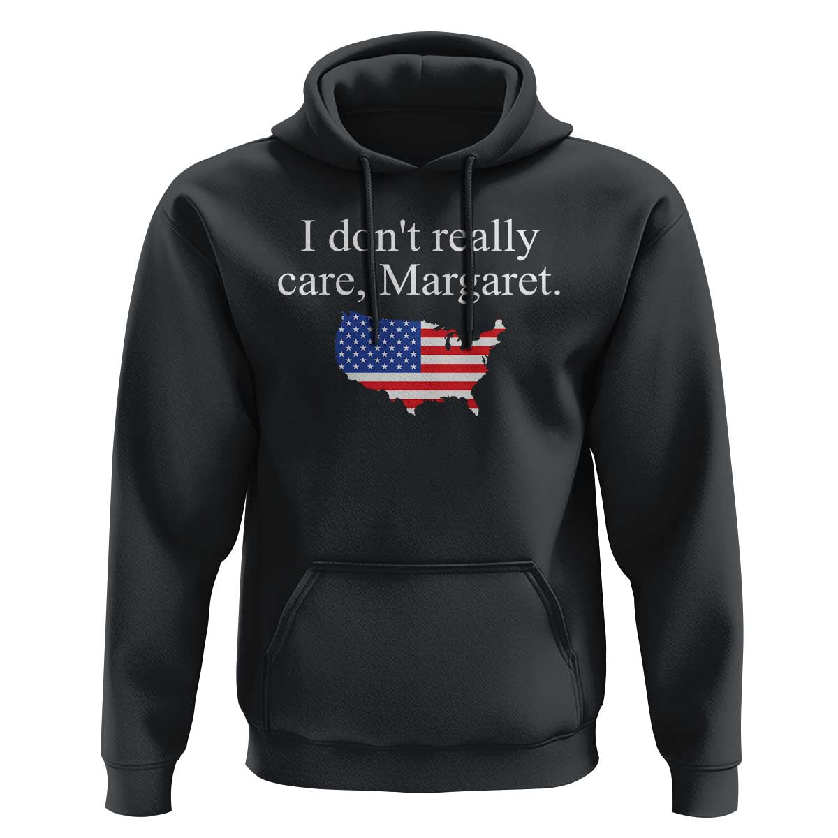 I Don't Really Care Margaret Vice President Jd Vance Hoodie USA Flag