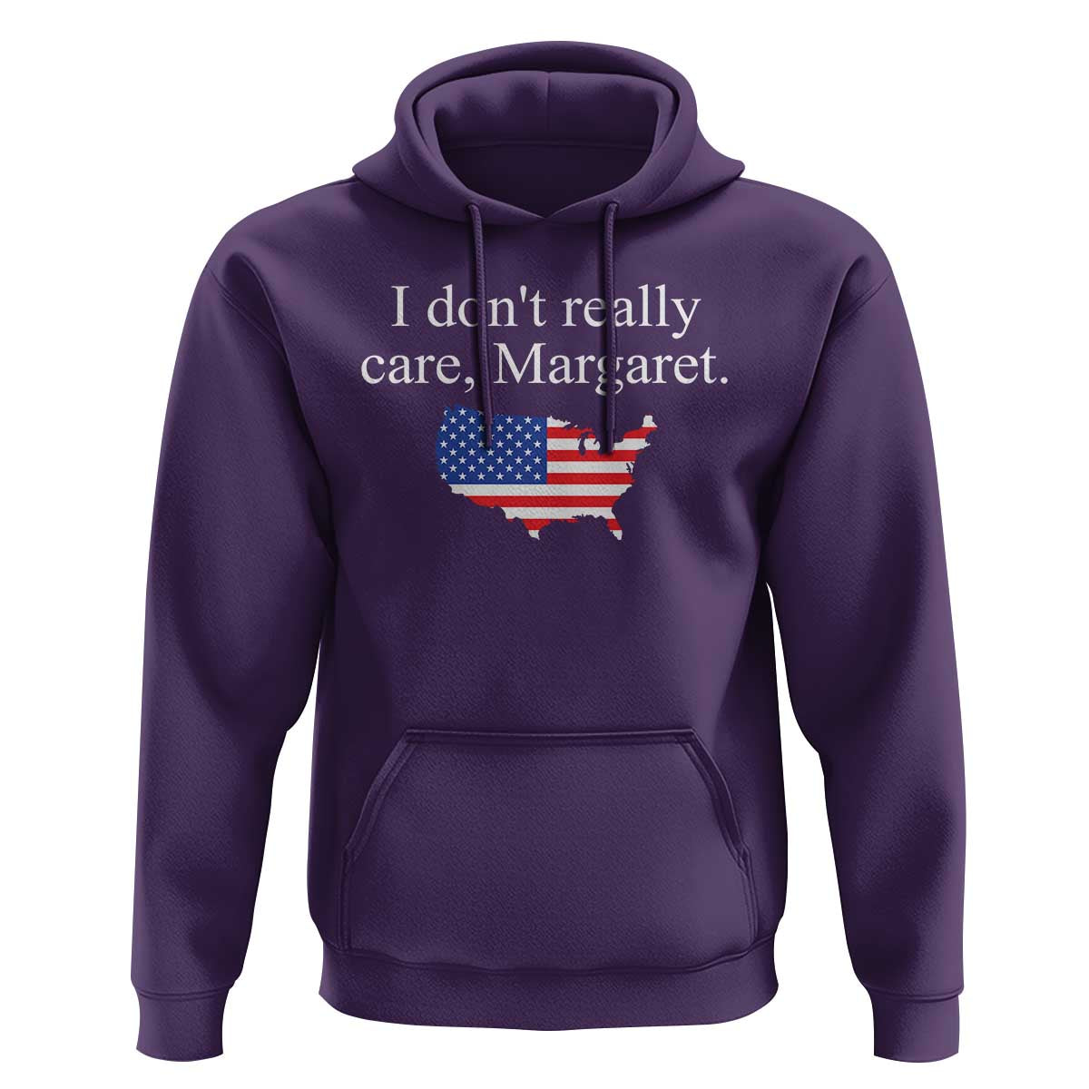I Don't Really Care Margaret Vice President Jd Vance Hoodie USA Flag
