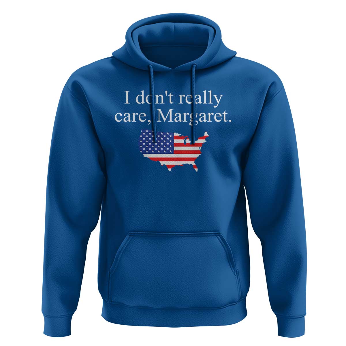 I Don't Really Care Margaret Vice President Jd Vance Hoodie USA Flag