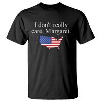 I Don't Really Care Margaret Vice President Jd Vance T Shirt USA Flag